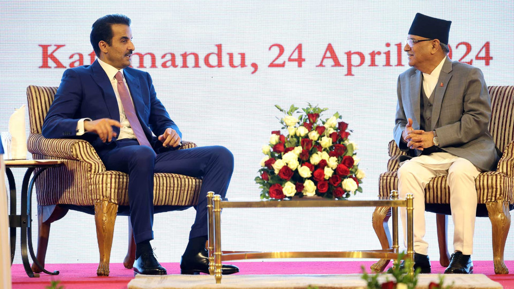 नेपाल र कतारबीच विभिन्न ८ क्षेत्रमा सम्झौता र ६ वटा समझदारी