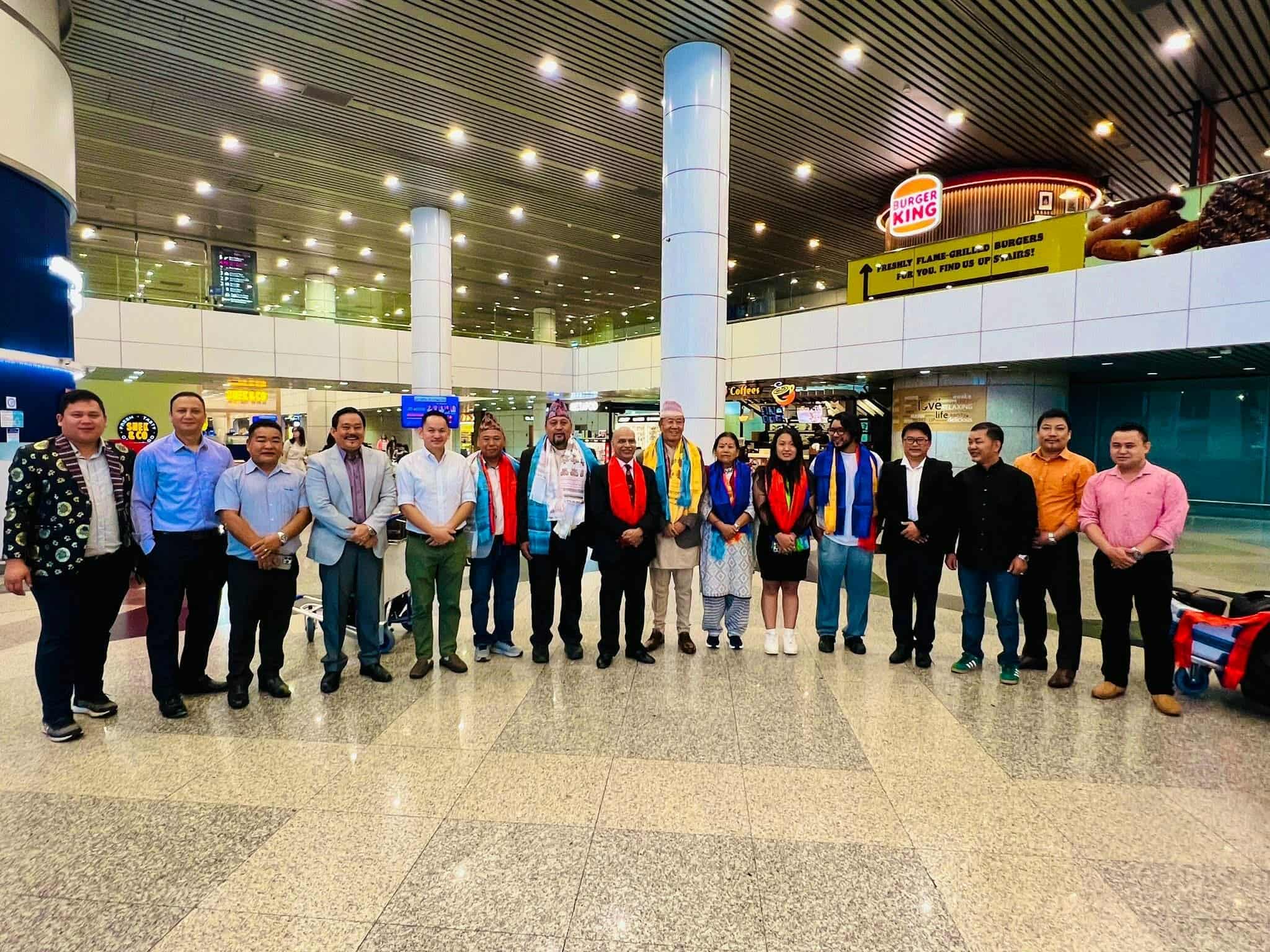 नेपाल आदिवासी जनजाति महासंघ मलेसियाको चौथो अधिवेशन अगस्ट ३, मा हुदै,नेपाली प्रतिनिधिमण्डल मलेसि पुग्याे