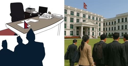 मन्त्रालयबाट हटाईए स्वकीय कार्यकक्ष : सवारी साधन,अन्य भौतिक सुविधा पनि काटियो