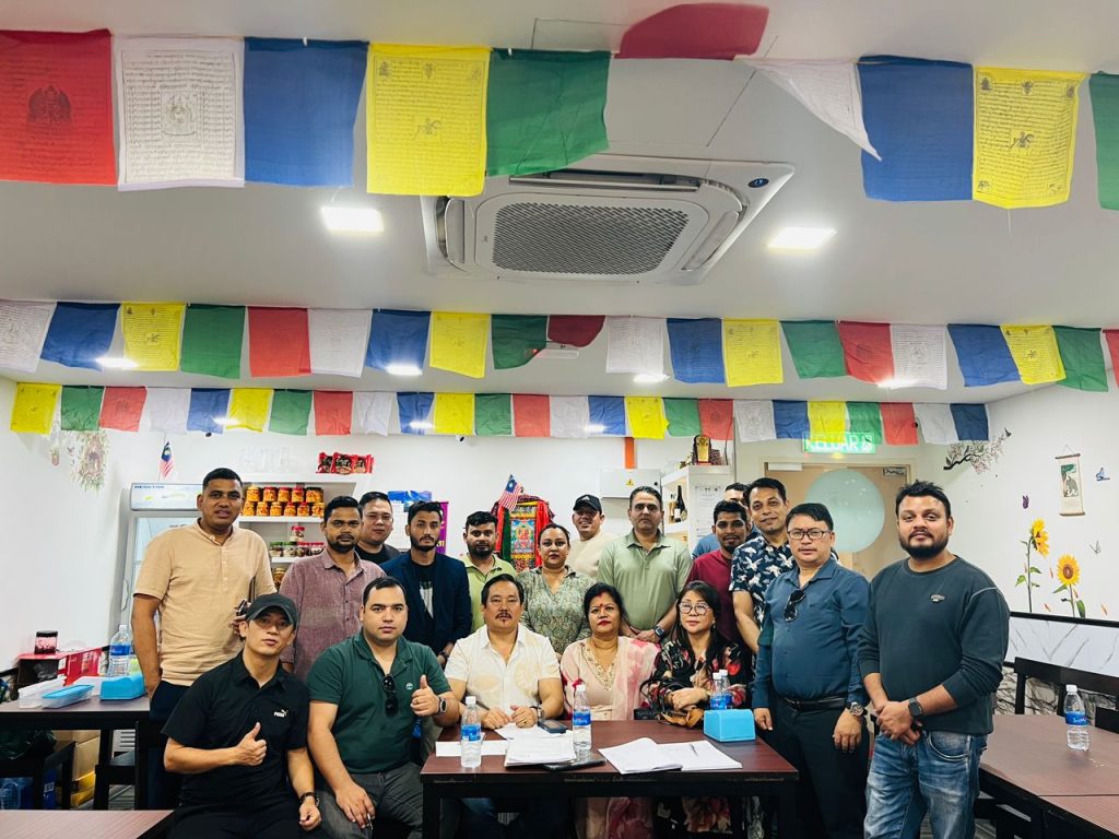 ( एनआरएनए ) B समुह मलेसियाको पहिलो मासिक बैठक सम्पन्न,