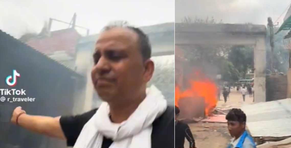 रास्वपा प्रवक्ता मनीष झाले नक्खु कारागारमा आगो लगाउन उक्साएको आरोप लगाउँदै भिडिओ भाइरल