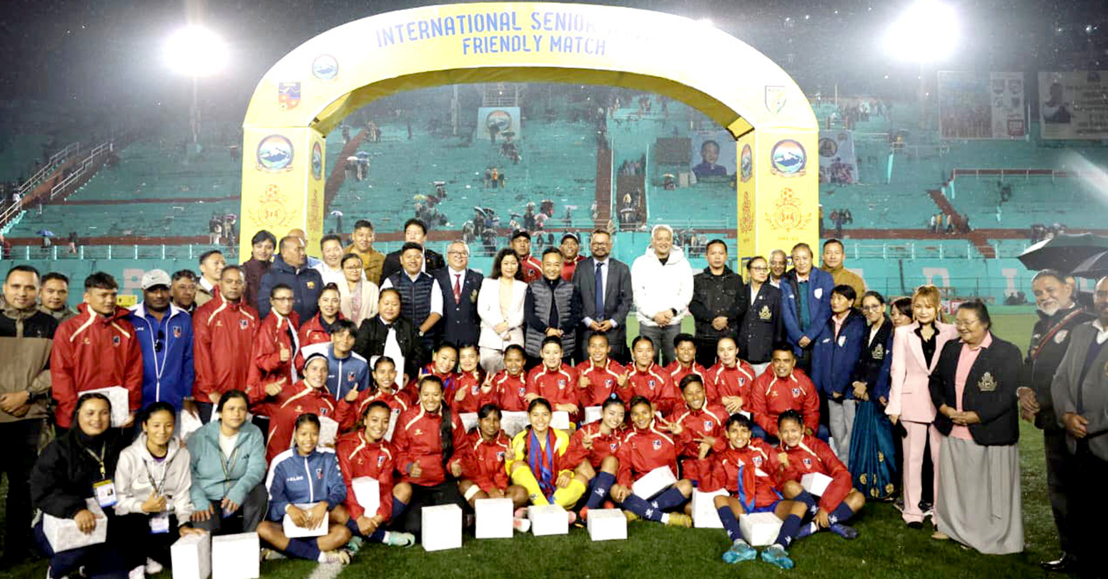 अन्तर्राष्ट्रिय मैत्रीपूर्ण खेलमा भारतलाई ३–० ले हरायाे 