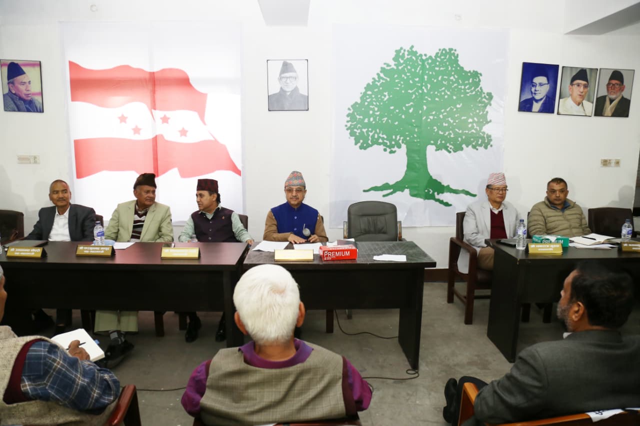 आलमको निधन पछि कांग्रेस केन्द्रीय कार्यसमितिको आकस्मिक बैठक आज दिउँसो सानेपामा